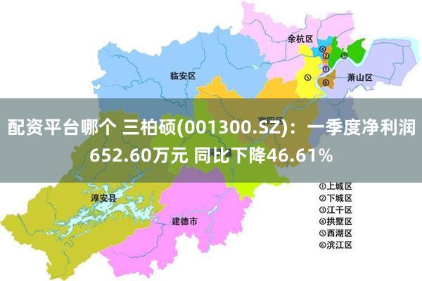 配资平台哪个 三柏硕(001300.SZ)：一季度净利润652.60万元 同比下降46.61%