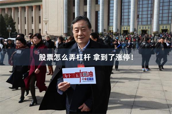 股票怎么弄杠杆 拿到了涨停！